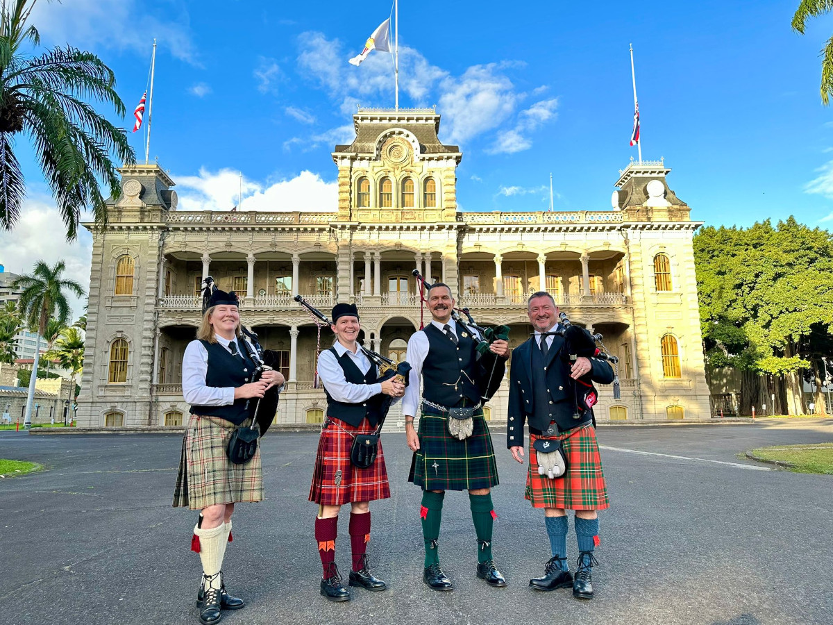 Celtic Kula Pipe Band of Hawai'i Home